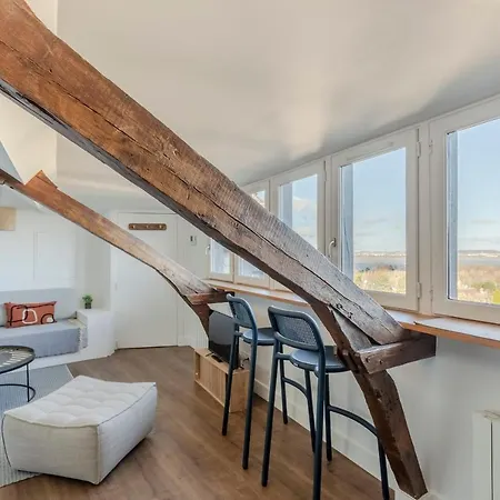 La-haut - 3 Panorama Of The Estuary - Center * Ονφλέρ