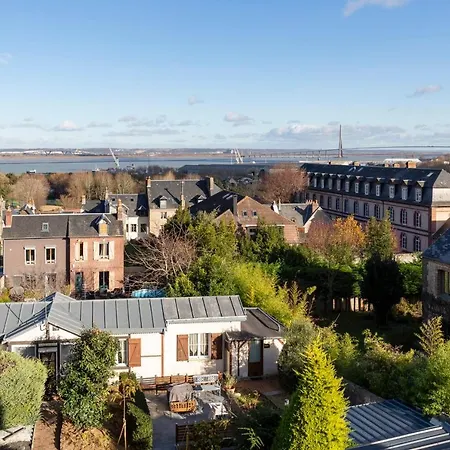 La-haut - 3 Panorama Of The Estuary - Center * Honfleur